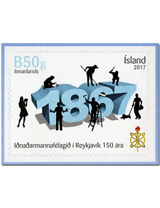 n° 1443 - Timbre ISLANDE Poste
