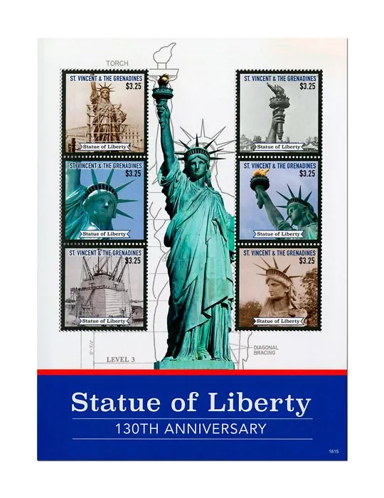 n° 6173 - Timbre SAINT-VINCENT Poste