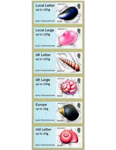 n° 55 - Timbre JERSEY Timbres de distributeurs