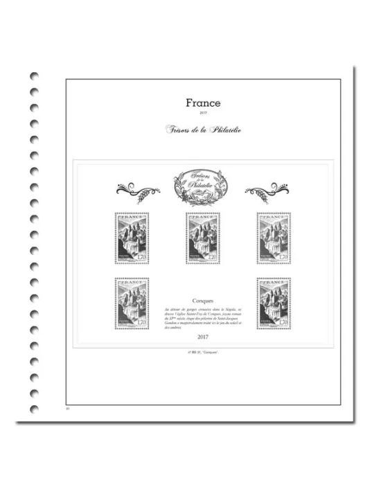 TRESORS DE LA PHILATELIE SC : 2017 (JEUX AVEC POCHETTES)