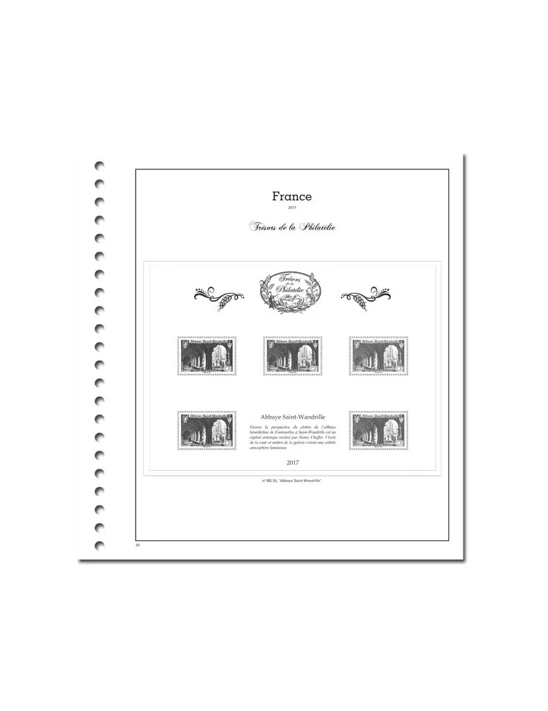 TRESORS DE LA PHILATELIE SC : 2017 (JEUX AVEC POCHETTES)