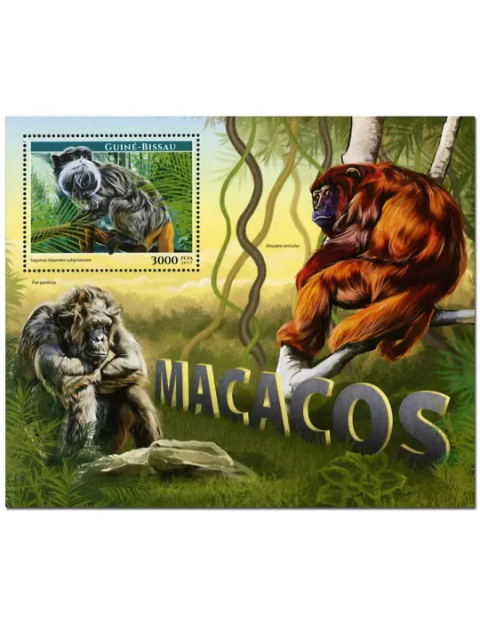 n° 1295 - Timbre GUINEE-BISSAU Blocs et feuillets