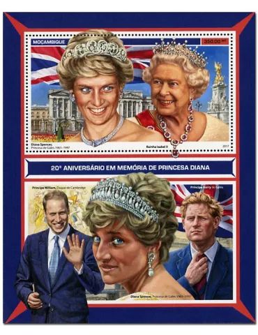 n° 1187 - Timbre MOZAMBIQUE Blocs et feuillets