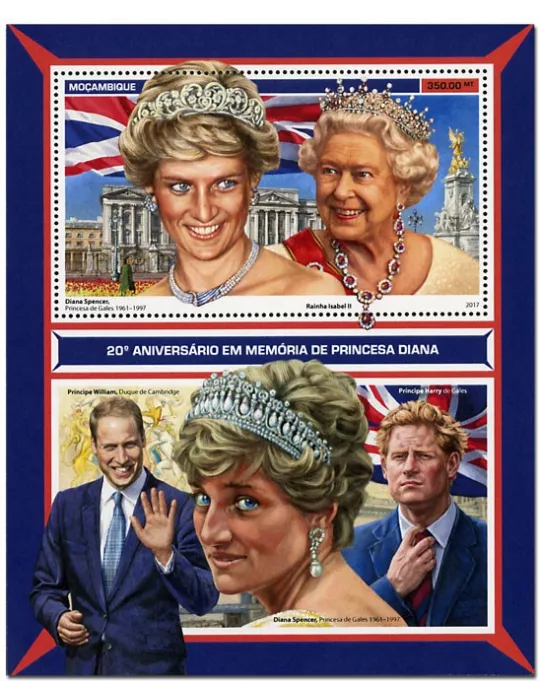 n° 1187 - Timbre MOZAMBIQUE Blocs et feuillets