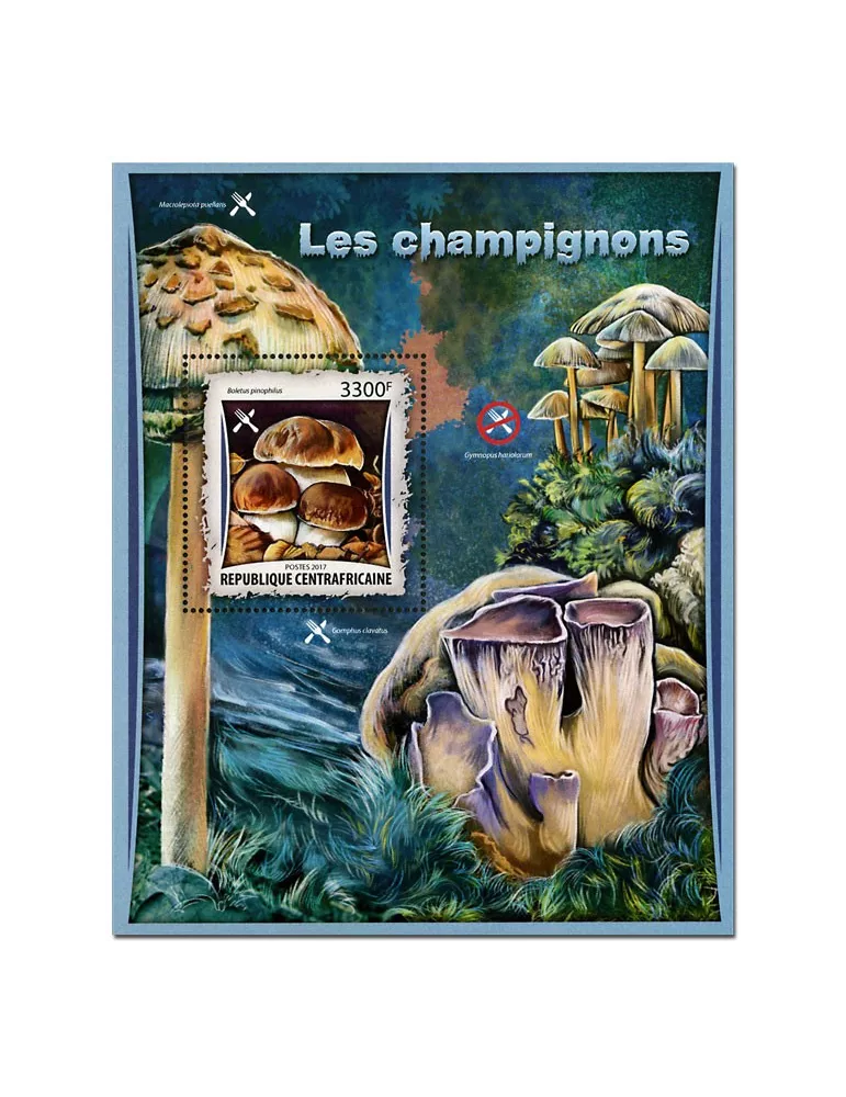 n° 1079 - Timbre CENTRAFRIQUE Blocs et feuillets