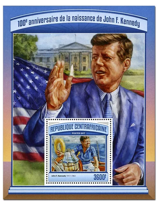 n° 1089 - Timbre CENTRAFRIQUE Blocs et feuillets