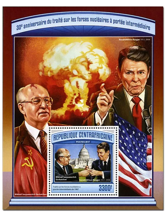 n° 1092 - Timbre CENTRAFRIQUE Blocs et feuillets