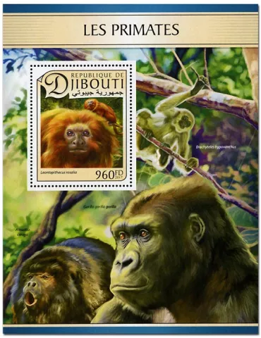 n° 158 - Timbre DJIBOUTI Blocs et feuillets