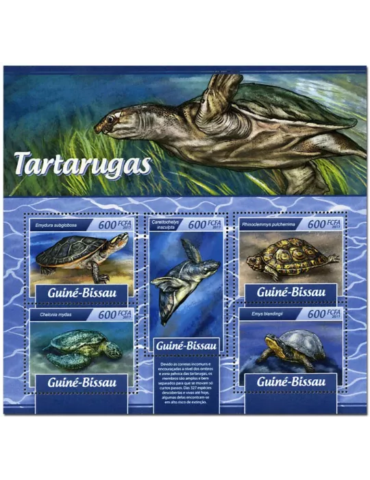 n° 6929 - Timbre GUINEE-BISSAU Poste