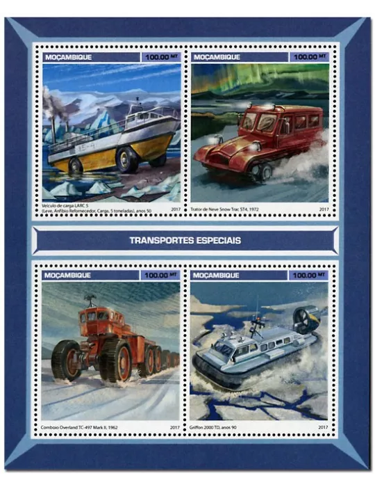 n° 7554 - Timbre MOZAMBIQUE Poste