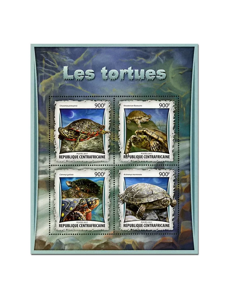 n° 4805 - Timbre CENTRAFRIQUE Poste