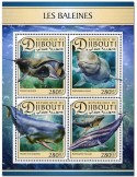 n° 1408 - Timbre DJIBOUTI Poste