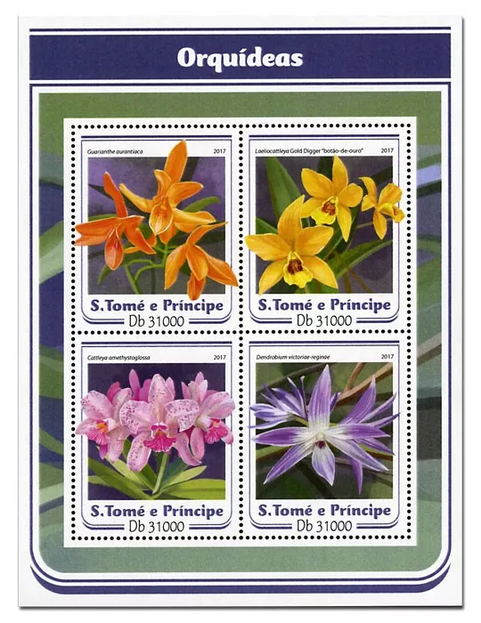 n° 5649 - Timbre SAINT-THOMAS ET PRINCE Poste