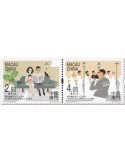 n° 2239/2240 - Timbre MACAO Poste