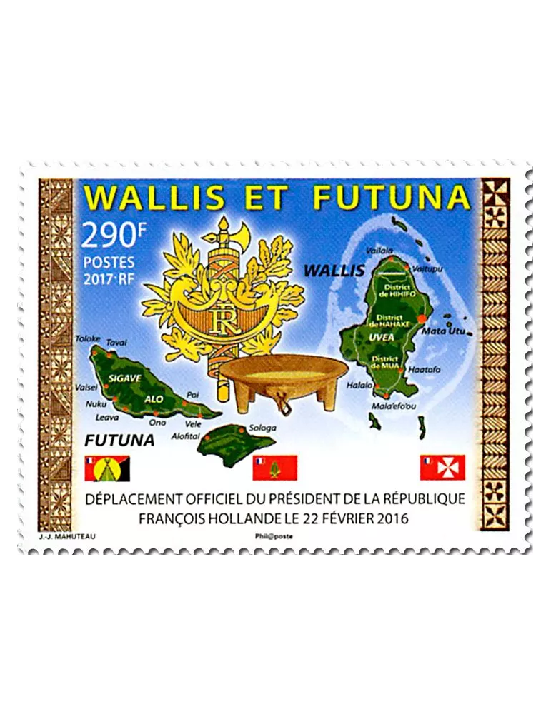 n° 865 - Timbre Wallis et Futuna Poste