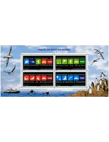 n° 1 - Timbre TAAF Bloc souvenirs