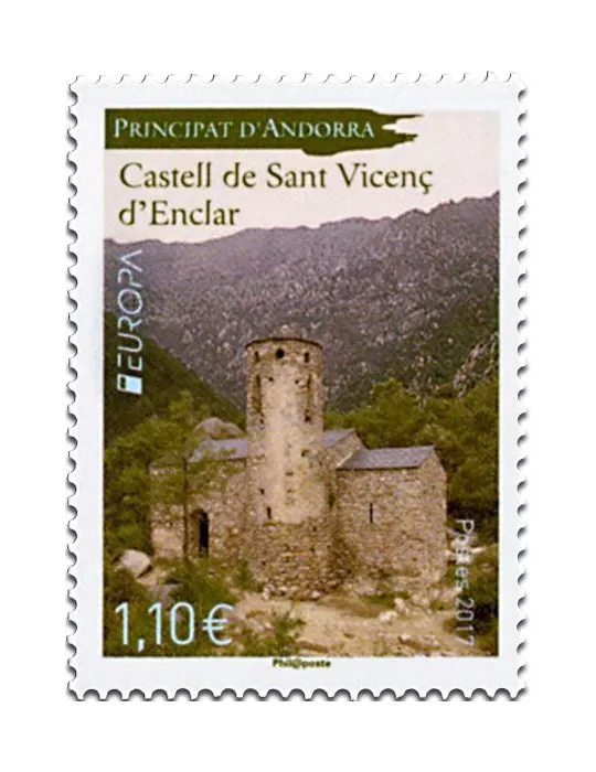 n° 797 - Timbre Andorre Poste (EUROPA)