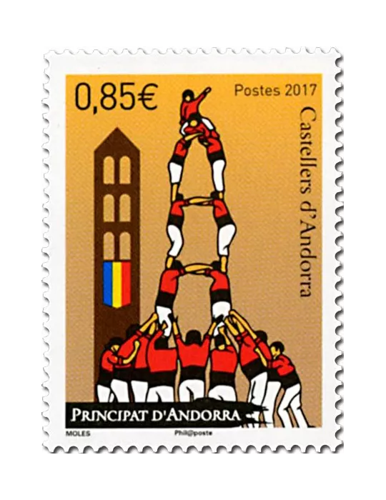 n° 798 - Timbre Andorre Poste