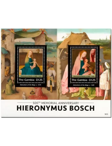 n° 883 - Timbre GAMBIE Blocs et feuillets