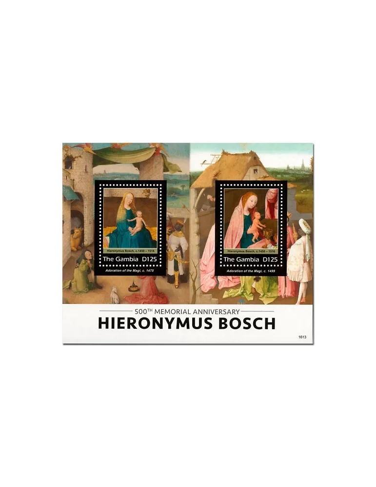 n° 883 - Timbre GAMBIE Blocs et feuillets