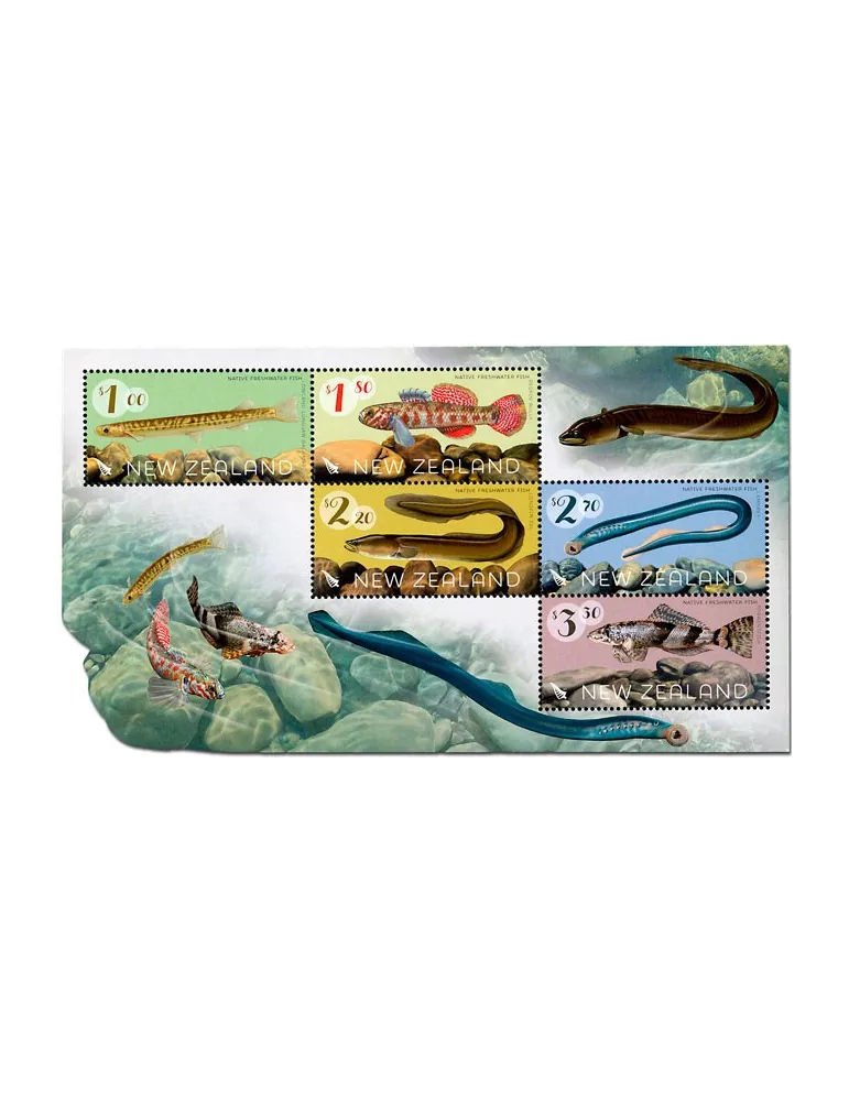 n° 344 - Timbre NOUVELLE-ZELANDE Blocs et feuillets