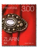 n° 1171 - Timbre CROATIE Poste