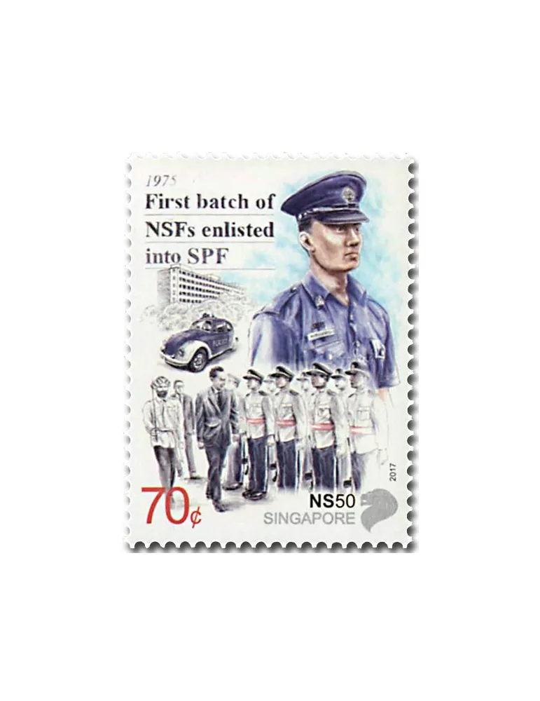 n° 2189/2193 - Timbre SINGAPOUR Poste
