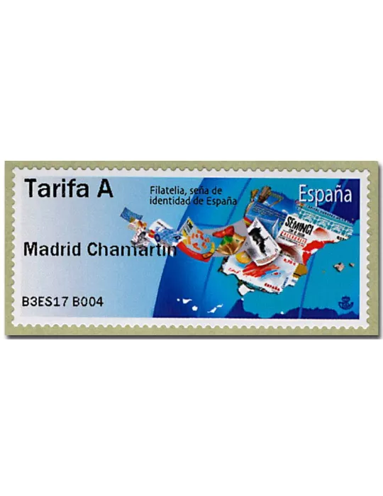 n° 137 - Timbre ESPAGNE Timbres de distributeurs