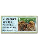 n° 39 - Timbre GIBRALTAR Timbres de distributeurs