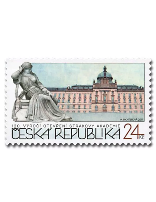 n° 828 - Timbre TCHEQUE (République) Poste