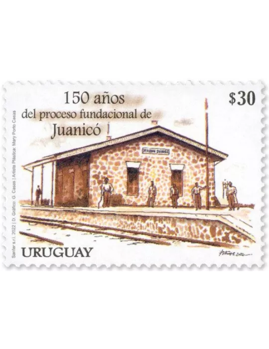 n° 3077 - Timbre URUGUAY Poste