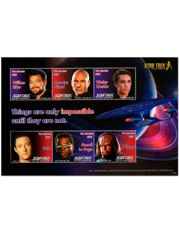 n° 5670/5675 - Timbre GAMBIE Poste