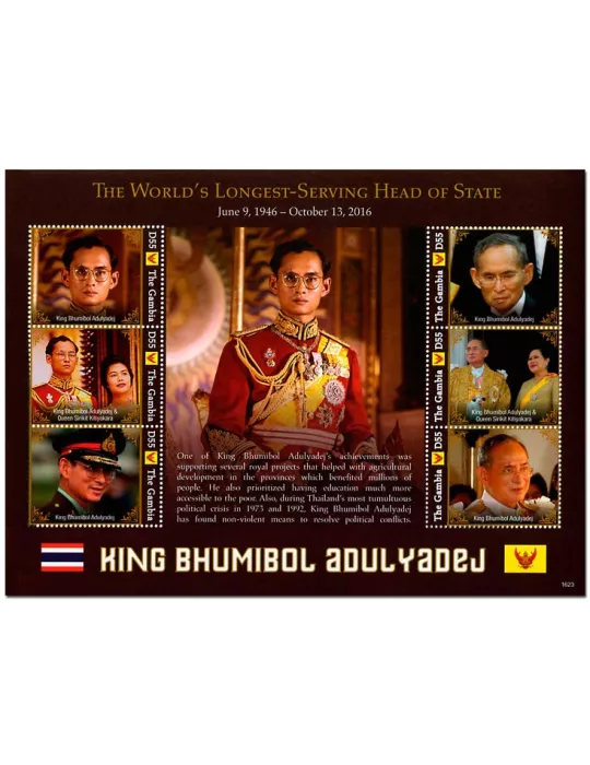 n° 5698/5703 - Timbre GAMBIE Poste