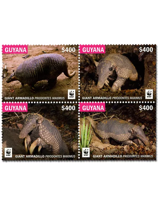 n° 6809/6912 - Timbre GUYANA Poste