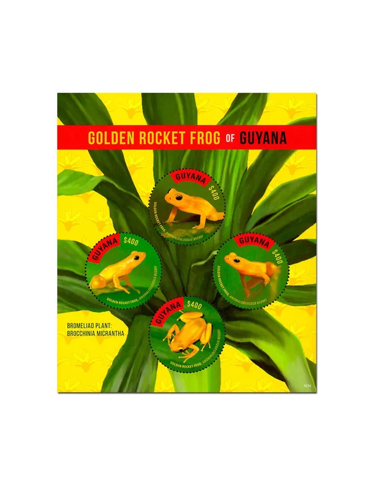 n° 6815/6818 - Timbre GUYANA Poste