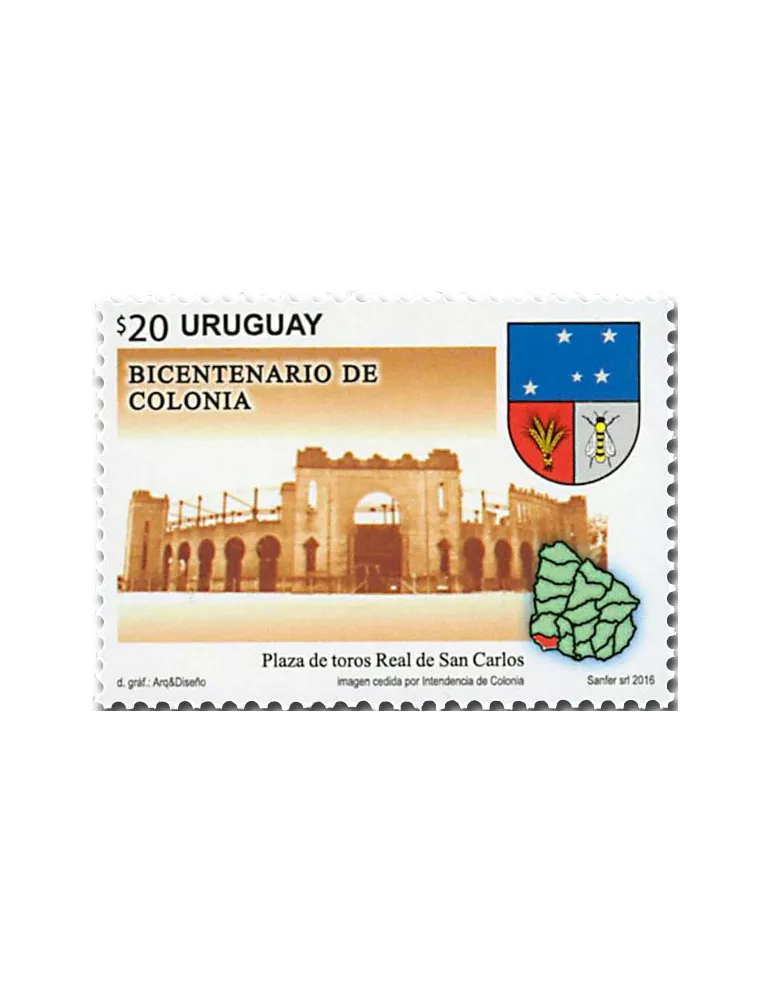 n° 2831 - Timbre URUGUAY Poste