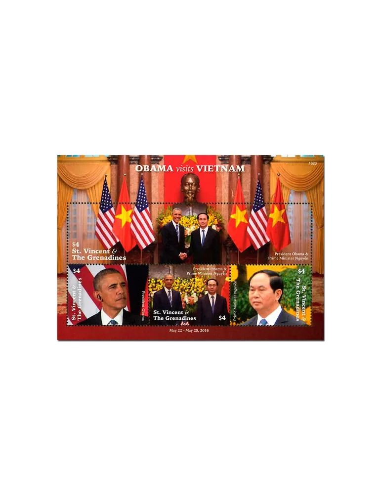 n° 6193/6196 - Timbre SAINT-VINCENT Poste