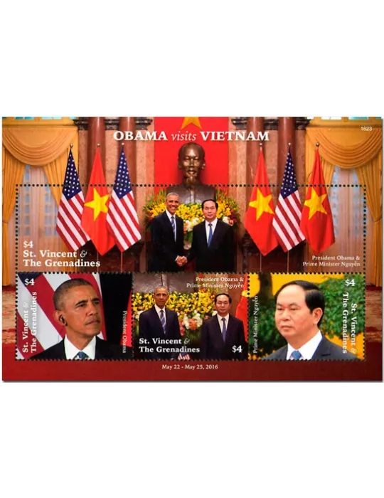 n° 6193/6196 - Timbre SAINT-VINCENT Poste