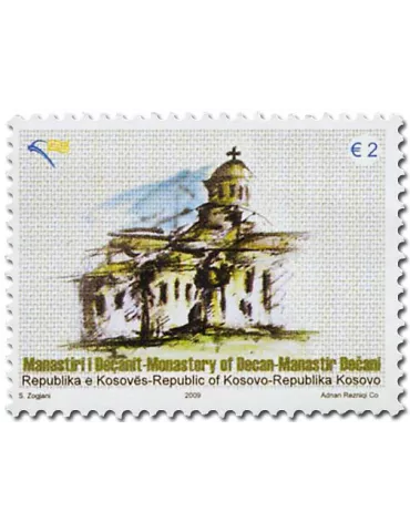 n° 33/34 - Timbre KOSOVO Poste 2