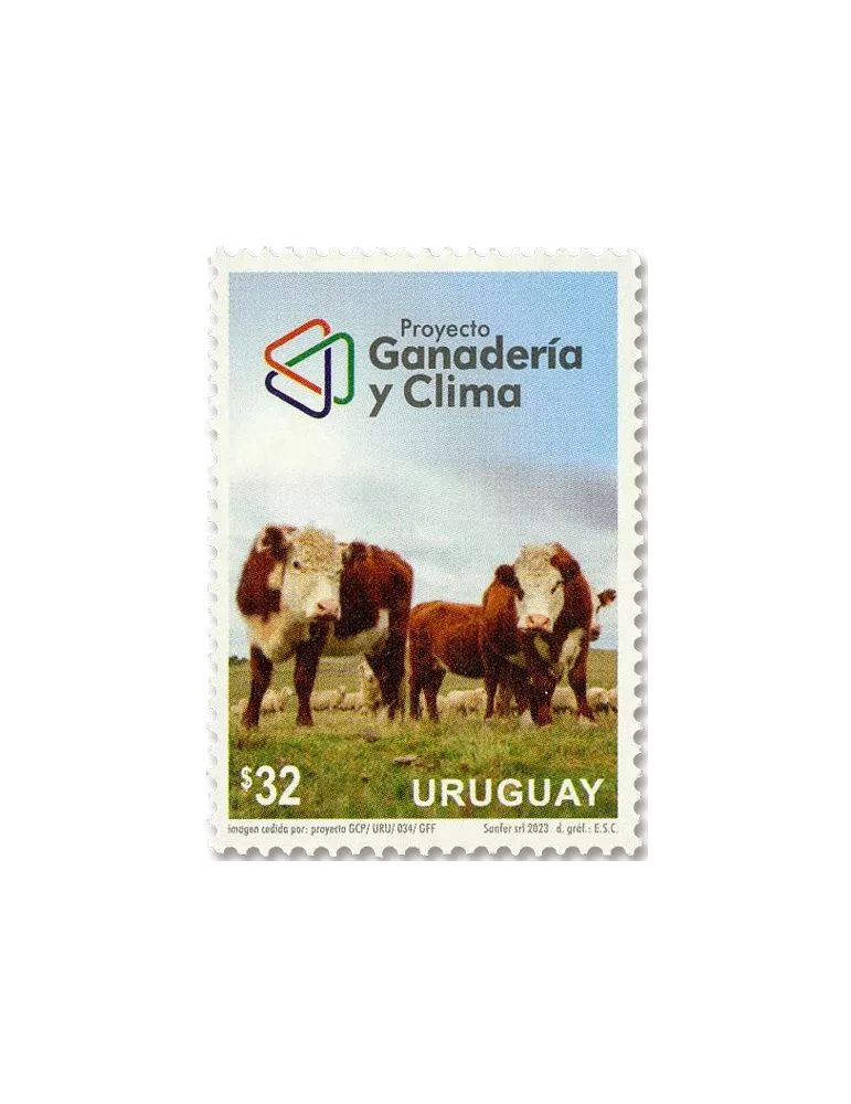 n° 3098 - Timbre URUGUAY Poste