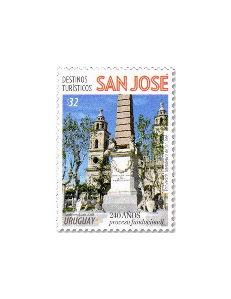 n° 3100 - Timbre URUGUAY Poste