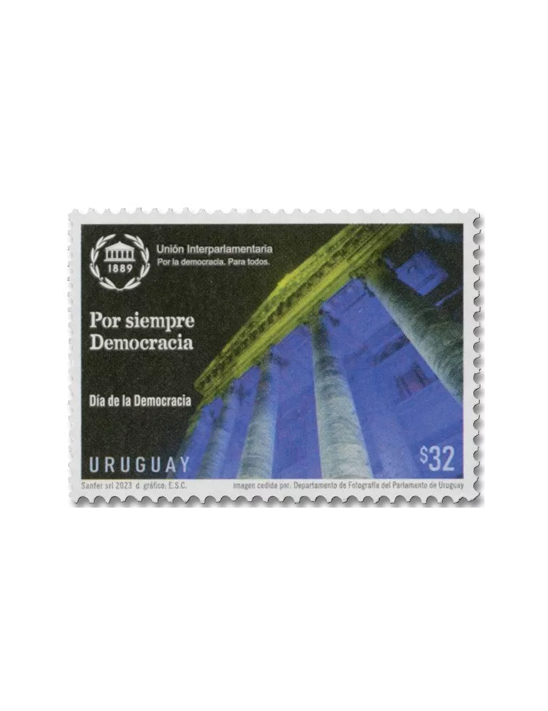 n° 3107 - Timbre URUGUAY Poste