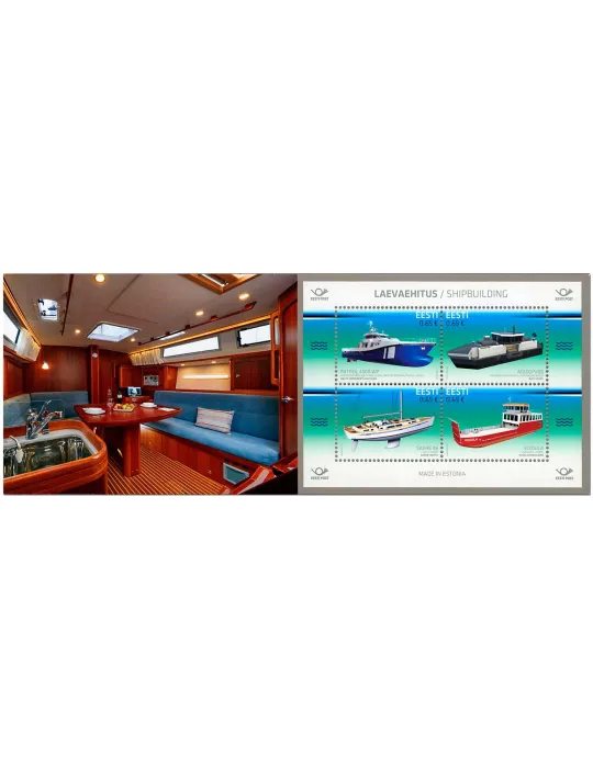 n° C818 - Timbre ESTONIE Carnets