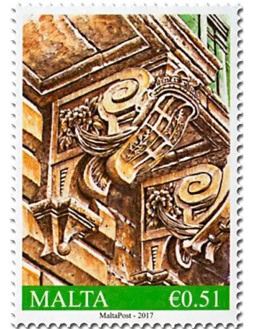 n° 1866/1868 - Timbre MALTE Poste