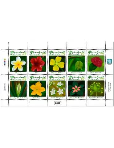 n° 3691/3700 - Timbre MARSHALL Poste