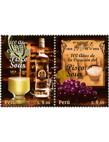 n° 2117/2118 - Timbre PEROU Poste