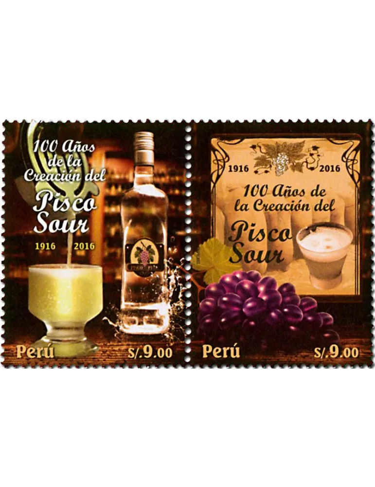 n° 2117/2118 - Timbre PEROU Poste