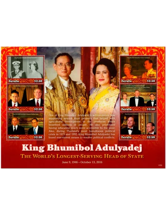 n° 1914/1919 - Timbre TUVALU Poste