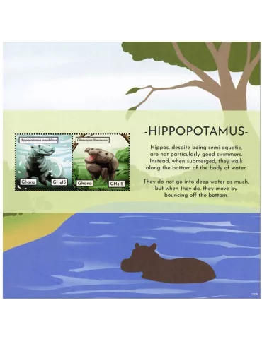 n° 614 - Timbre GHANA Blocs et feuillets