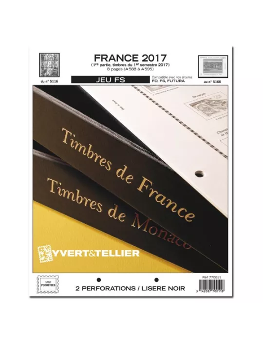 FRANCE FS : 2017 - 1ER SEMESTRE (JEUX SANS POCHETTES)